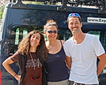 Silvija with fellow ExperiencePlus! tour leaders Cristina Taioli, and Ante Vujanovi. Photo by ExperiencePlus! traveler Rob Wessel 