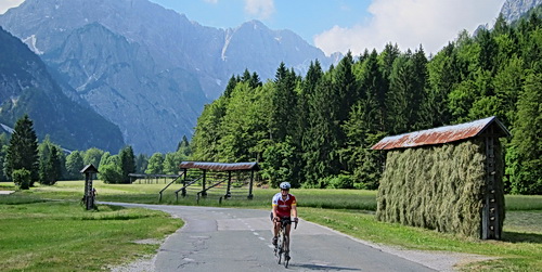 Riding in Slovenia's Julian Alps