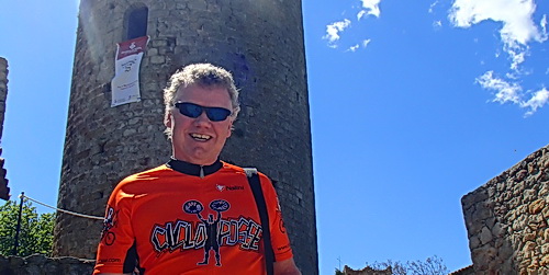 Guy Lothian in Catalonia with ExperiencePlus! Bicycle Tours