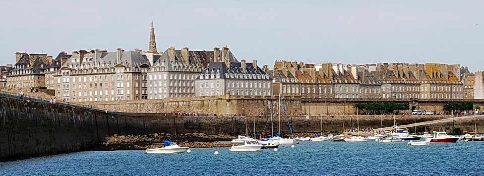 St Malo, France where the ExperiencePlus! Brittany and Normandy tour begins.