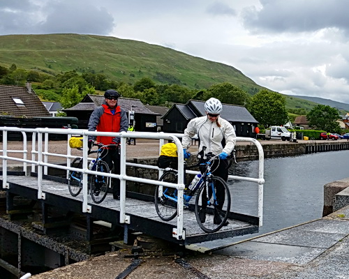 Cate in Scotland with ExperiencePlus! Bicycle Tours