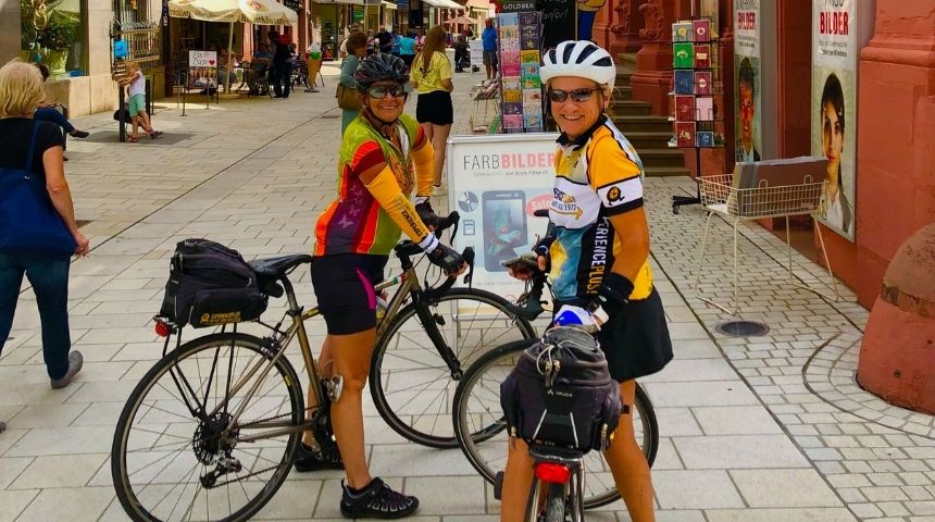 ExperiencePlus cyclists enjoy their trip through Bavaria